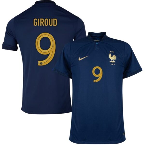 Maillot Giroud Equipe de France Domicile Coupe Du Monde 2022