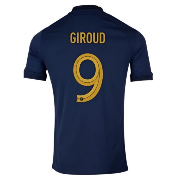 Maillot Giroud Equipe de France Domicile Coupe Du Monde 2022 – Image 2