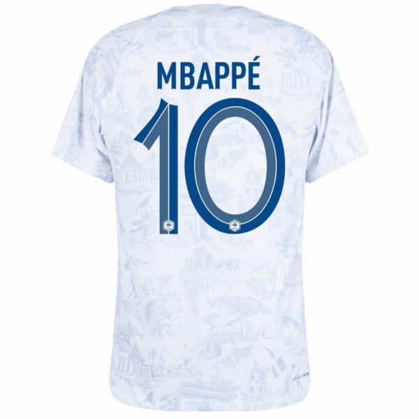 Maillot Mbappé Equipe de France Extérieur Coupe Du Monde 2022 – Image 2