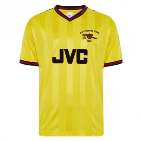 Maillot Vintage Arsenal Extérieur Centenaire 1985