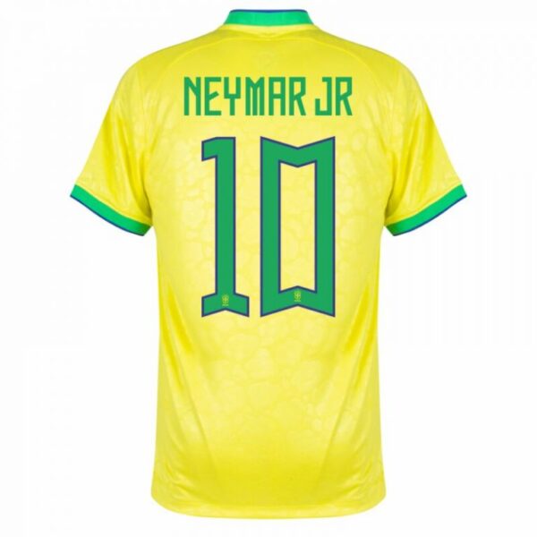 Maillot ENFANT/JUNIOR Neymar Jr Brésil Domicile Coupe Du Monde 2022 – Image 2