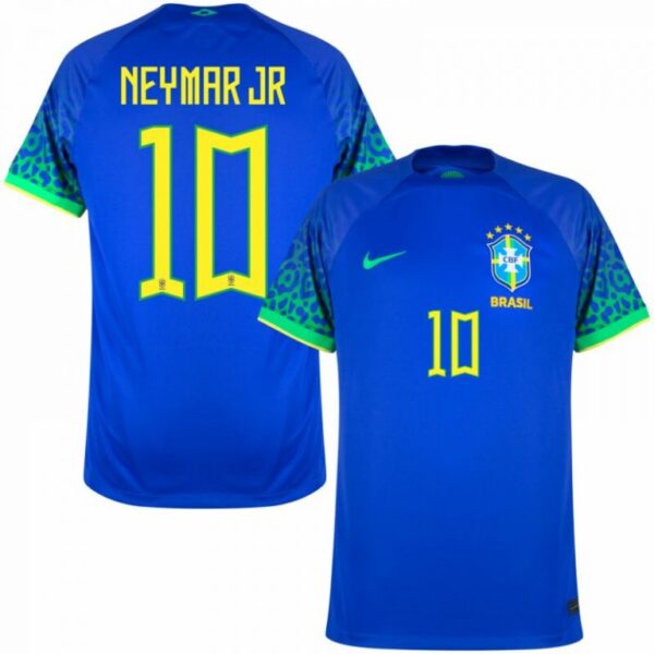 Maillot Neymar Jr Brésil Extérieur Coupe Du Monde 2022