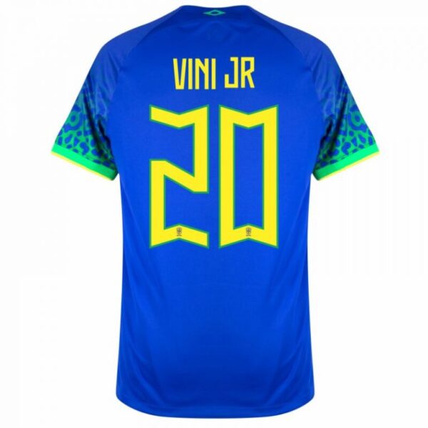 Maillot Vinicius Jr Brésil Extérieur Coupe Du Monde 2022 – Image 2