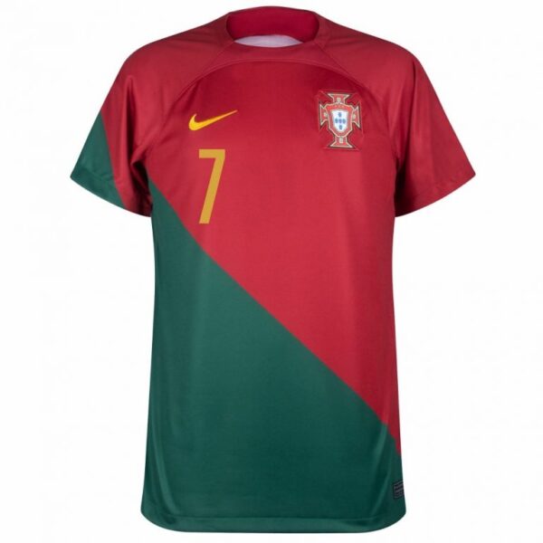 Maillot Cristiano Ronaldo Portugal Domicile Coupe Du Monde 2022 – Image 2