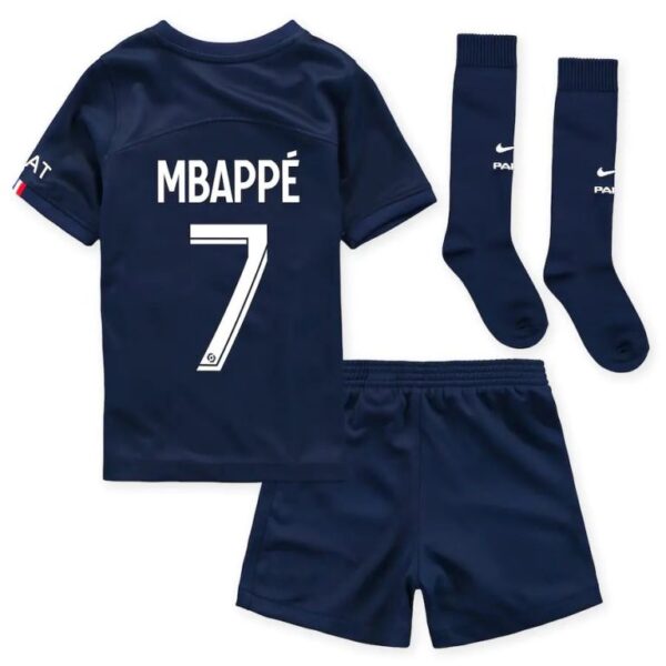 Maillot Mbappé ENFANT/JUNIOR PSG Domicile 2022-2023