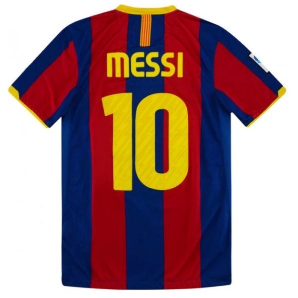 Maillot Vintage Messi Barcelone Domicile 2010-2011