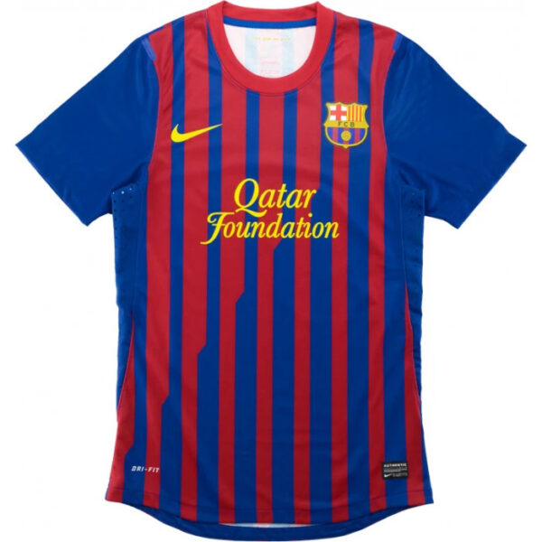 Maillot Vintage Messi Barcelone Domicile 2011-2012 – Image 2