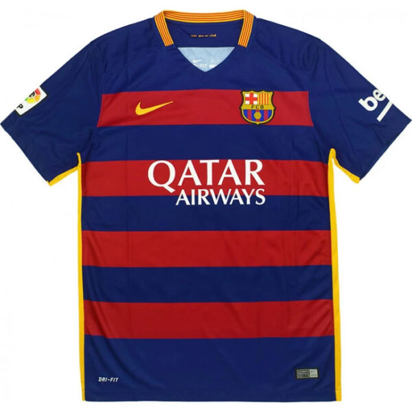 Maillot Vintage Messi Barcelone Domicile 2015-2016 – Image 2