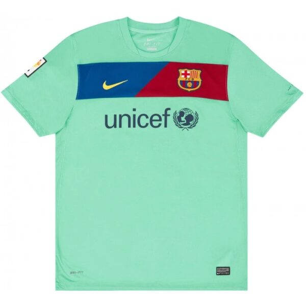 Maillot Vintage FC Barcelone Extérieur 2010-2011