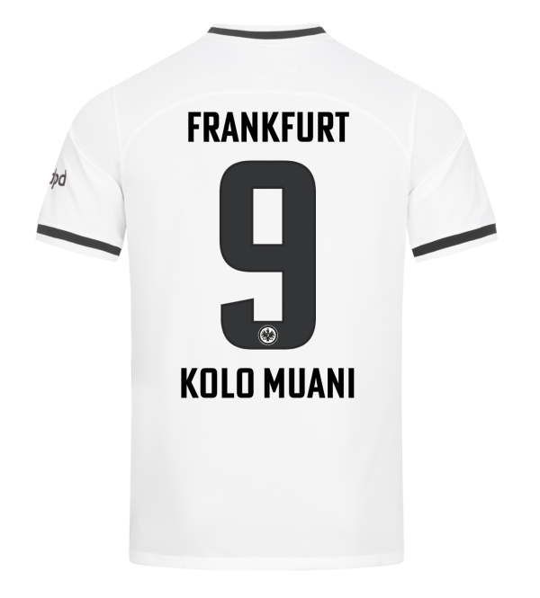 Maillot Kolo Muani Eintracht Francfort Domicile 2022-2023