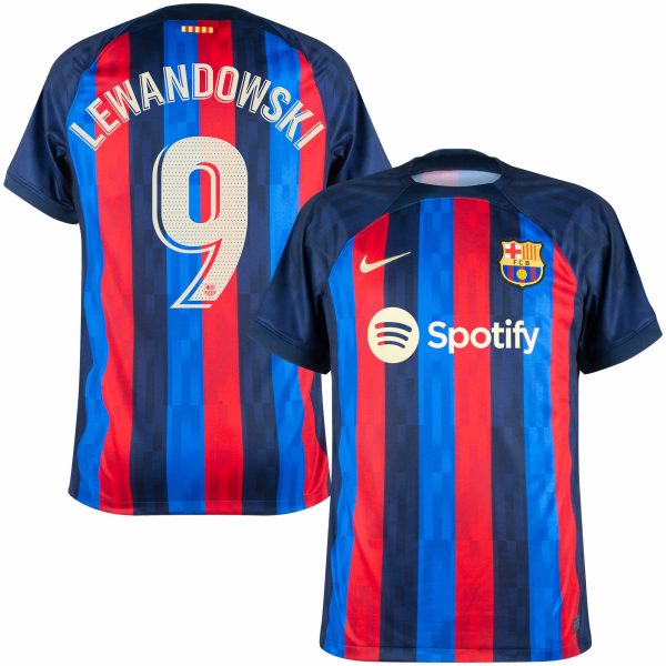 Maillot Robert Lewandowski FC Barcelone Domicile 2022-2023