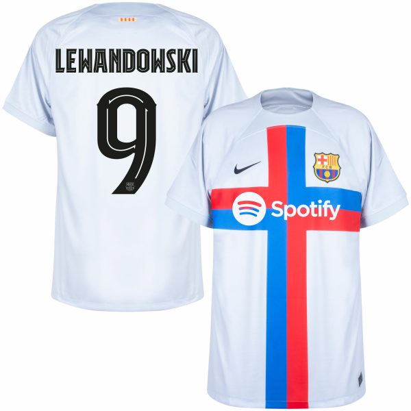 Maillot Robert Lewandowski FC Barcelone Third 2022-2023