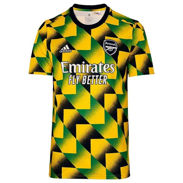 Maillot Prématch Arsenal Jamaica 2022-2023