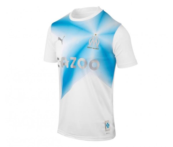 Maillot OM Olympique de Marseille 30 ans Célébration Fourth