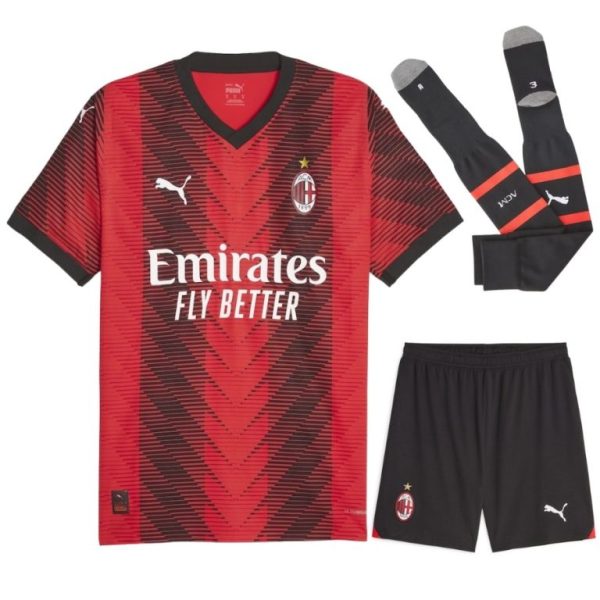 Maillot ENFANT/JUNIOR AC Milan Domicile 2023-2024