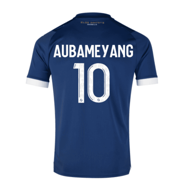 Maillot Aubameyang OM Olympique de Marseille Extérieur 2023-2024