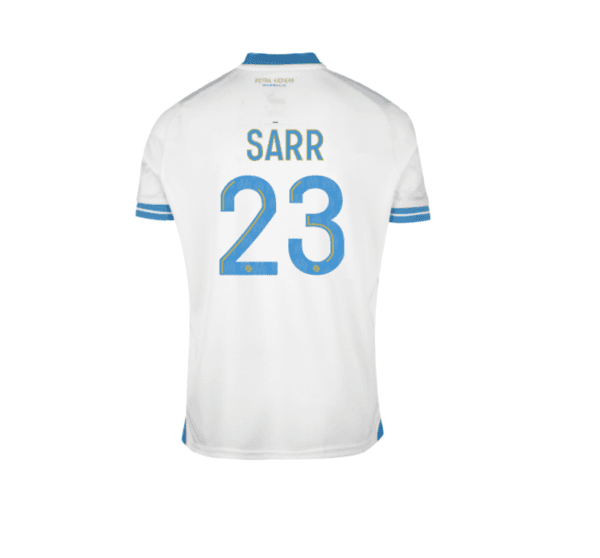 Maillot Sarr OM Olympique de Marseille Domicile 2023-2024