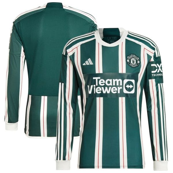 Maillot Manches Longues Manchester United Extérieur 2023-2024