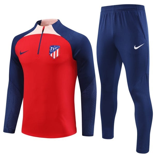 Survêtement Adulte Atletico Madrid Bleu/Rouge 2023-2024