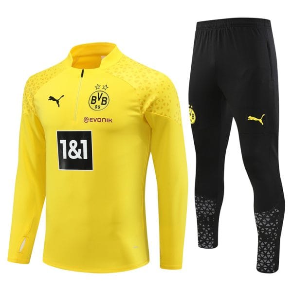 Survêtement ENFANT/JUNIOR Borussia Dortmund 2023-2024 - Jaune/Noir