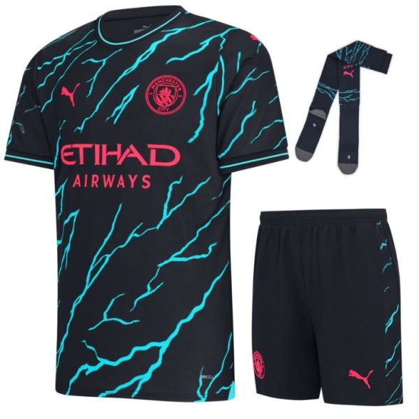 Maillot ENFANT/JUNIOR Manchester City Third 2023-2024