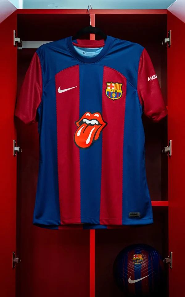 Maillot FC Barcelone Rolling Stones Spéciale Édition 2023-2024