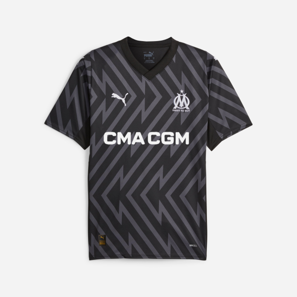 Maillot Gardien Noir OM Olympique de Marseille 2023-2024