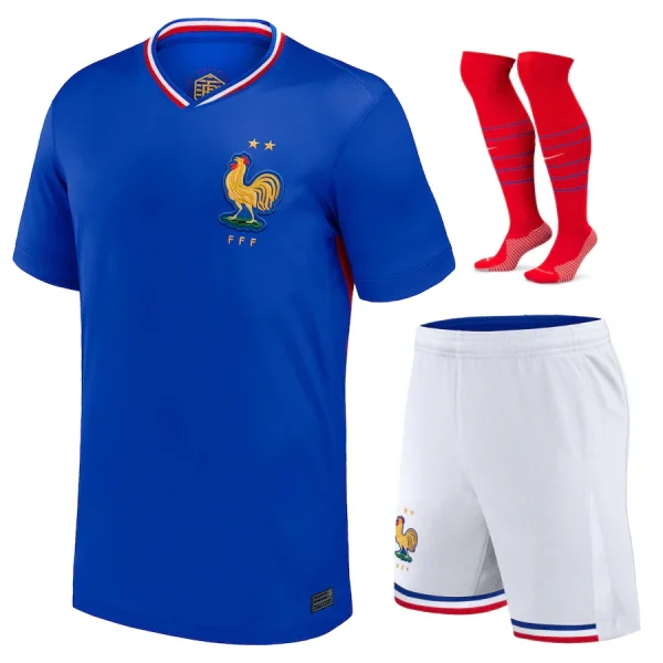 Maillot ENFANT/JUNIOR Équipe de France Domicile Euro 2024