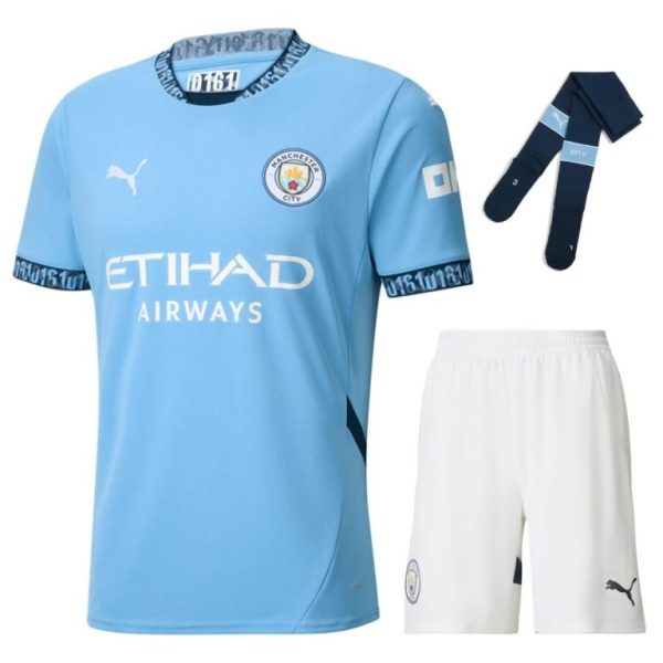 Maillot ENFANT/JUNIOR Manchester City Domicile 2024-2025