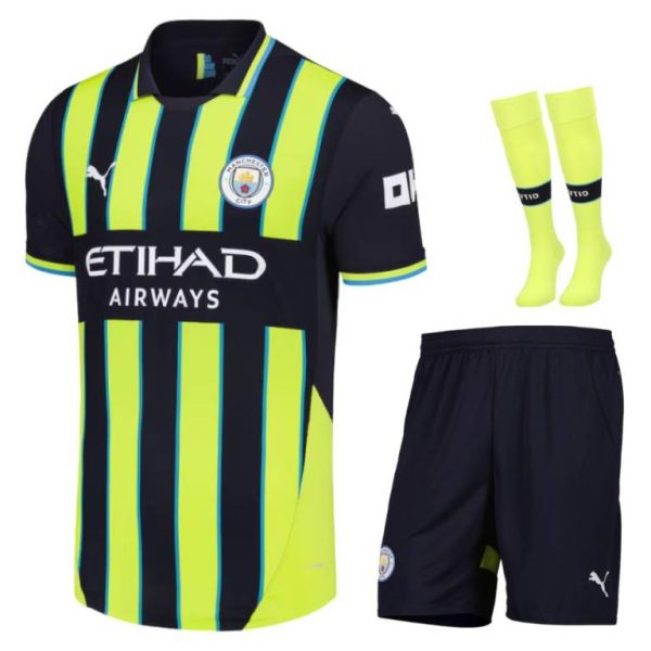 Maillot ENFANT/JUNIOR Manchester City Extérieur 2024-2025