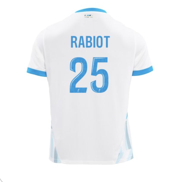 Maillot OM Olympique de Marseille Rabiot Domicile 2024-2025